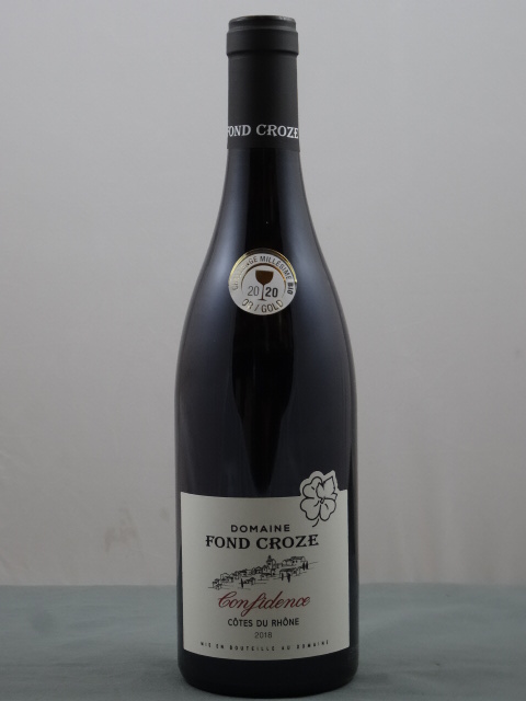 Côtes du Rhône, "Cuvée Confidence" A.O.C. 2022 